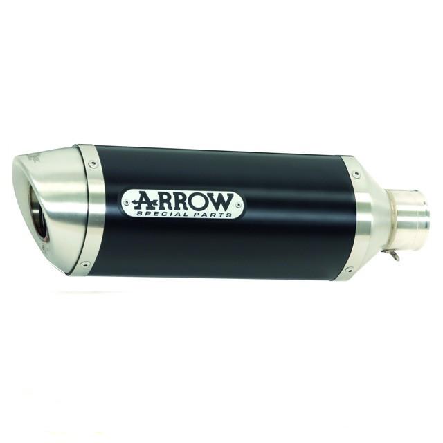 Arrow Tuningauspuff schwarz NUR der Dämpfer ohne Verbindungsrohr Arrow Tuningauspuff schwarz NUR der Dämpfer ohne Verbindungsrohr